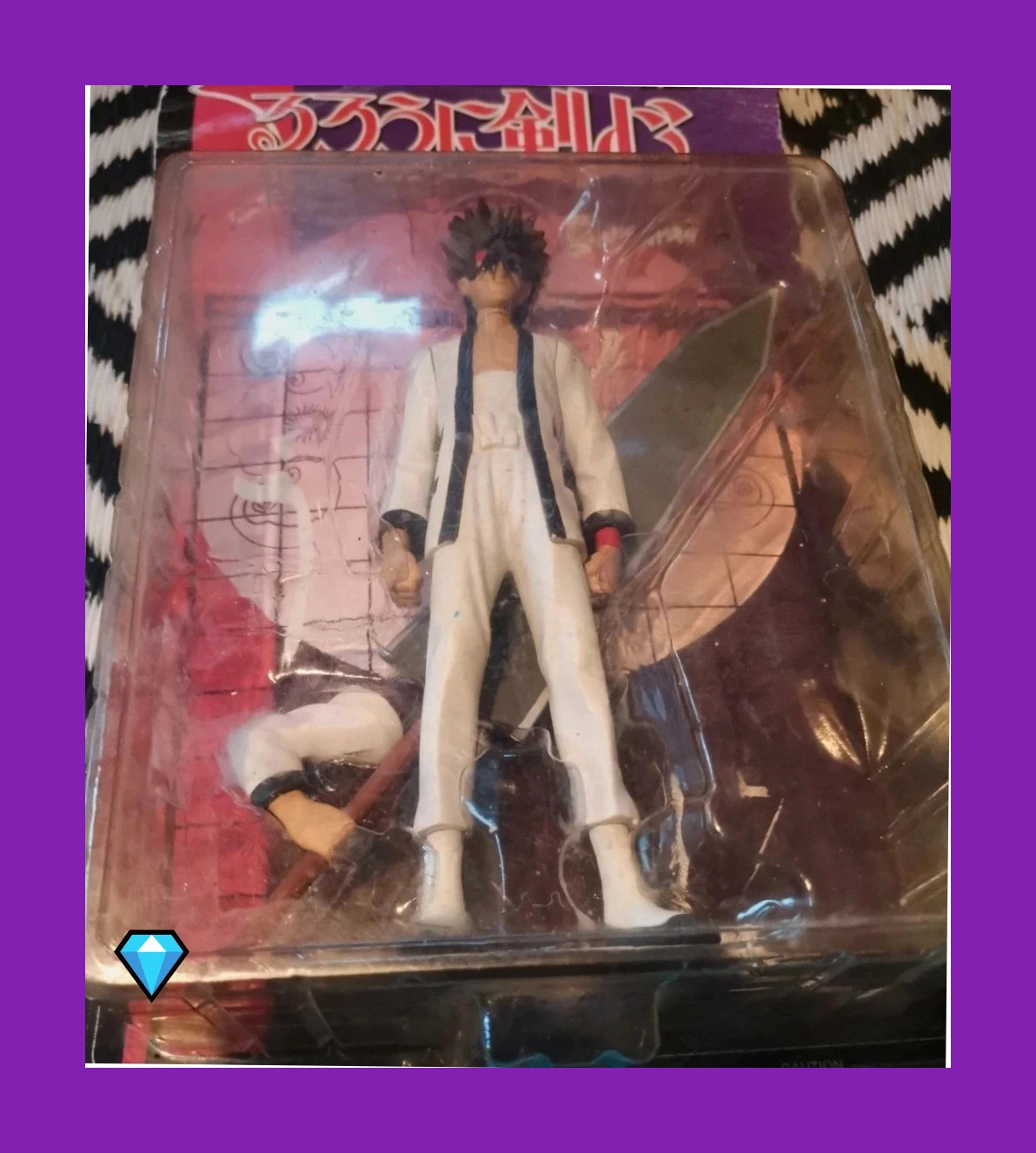 figurine vintage Samurai X Rurouni kenshin Sanosuke action figure dans sa boîte jamais ouverte – Samurai – taille Taille unique 4
