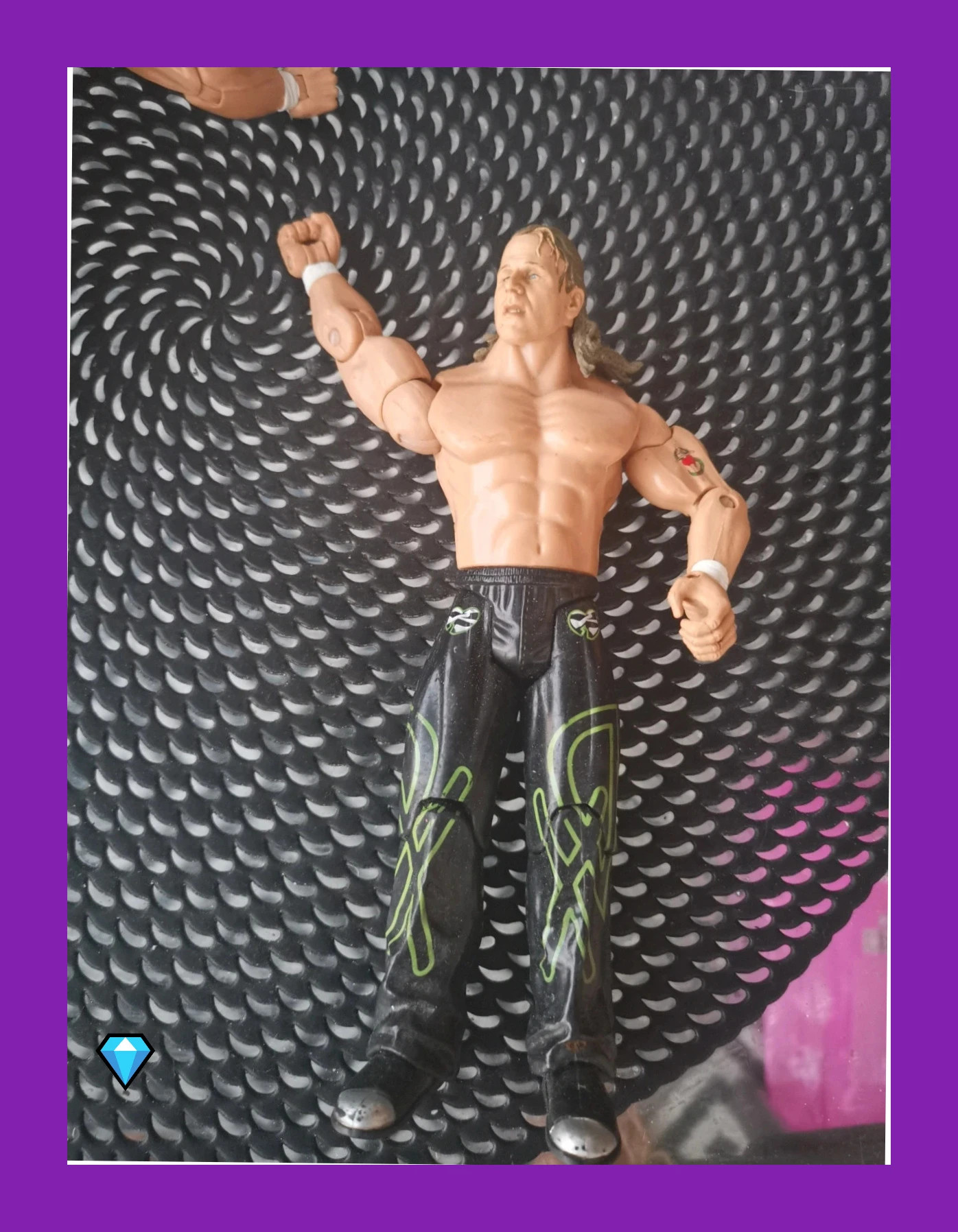 Figurine articulée HBK Shawn Michaels DX Ruthless Aggression - WWE 2004 Jakks