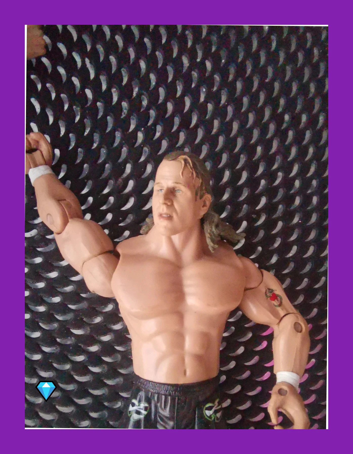Figurine articulée HBK Shawn Michaels DX Ruthless Aggression - WWE 2004 Jakks – WWE – taille Taille unique 3