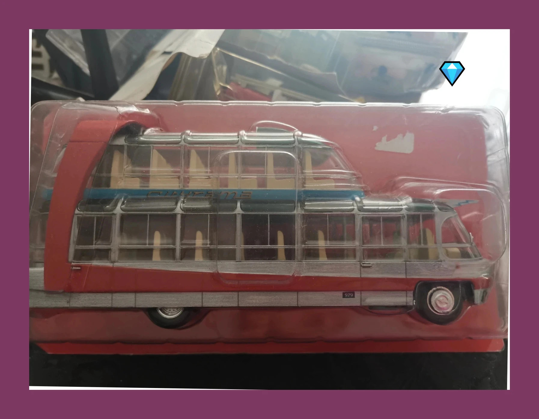 Autobus - Hachette (n° 009) - 1/43 - Citroën U55 Currus Cityrama (Paris – Hachette – taille Taille unique 2