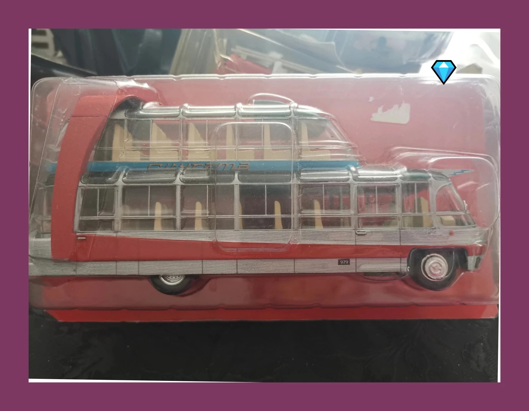 Autobus - Hachette (n° 009) - 1/43 - Citroën U55 Currus Cityrama (Paris