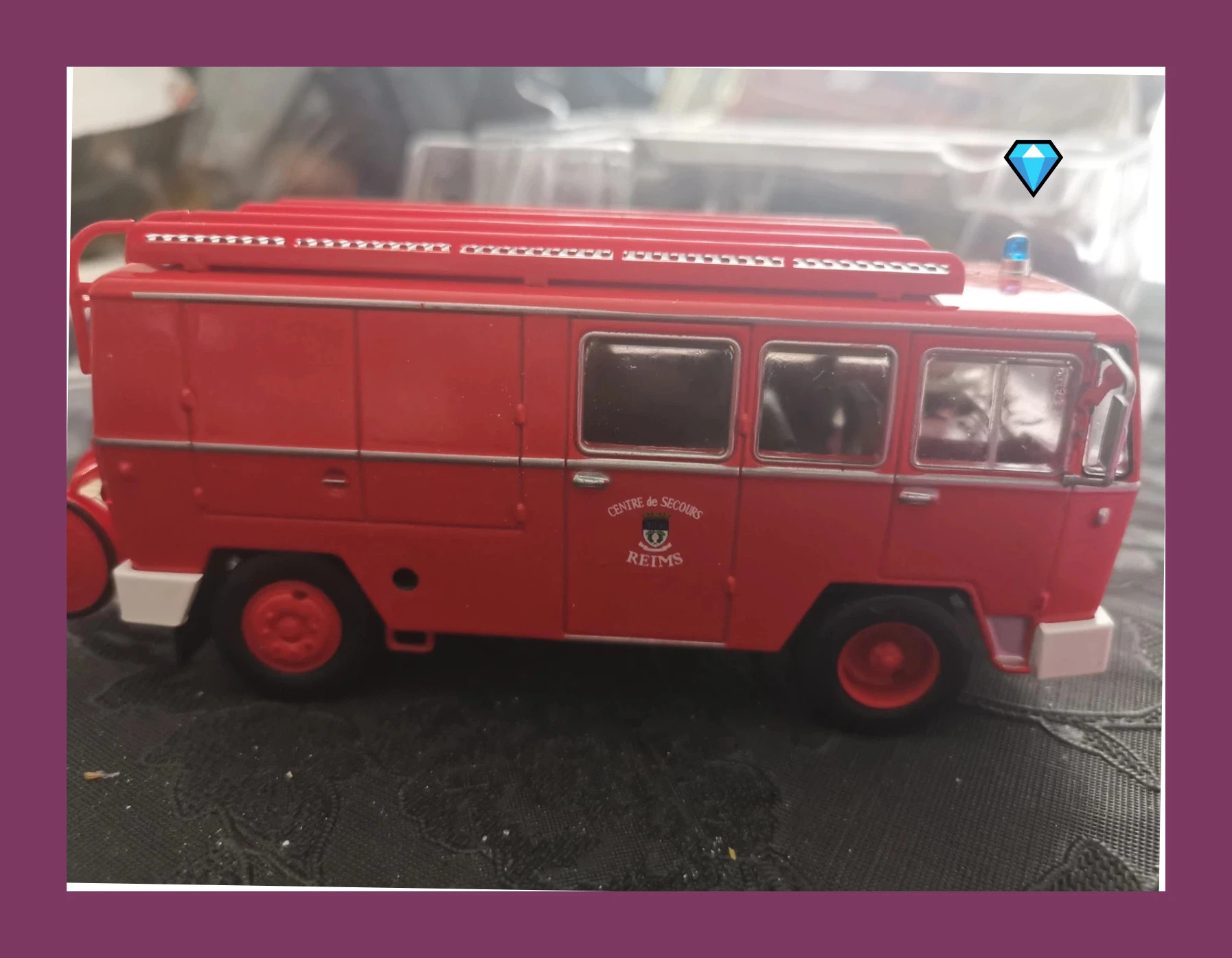 Camion de pompiers collection hachette vintage rare