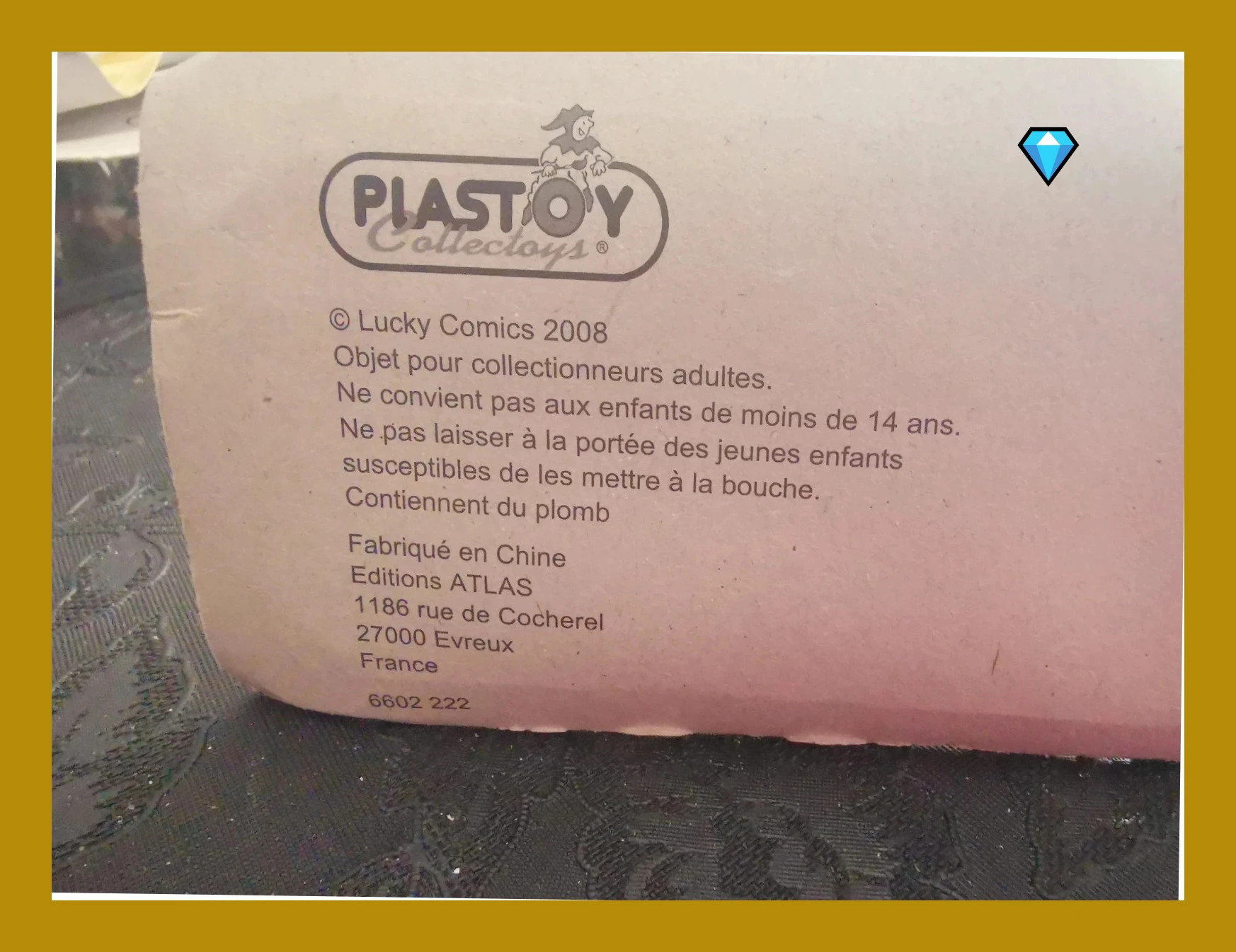 Charrette lucky Luke comics 2008 neuf collector – Plastoy – taille Taille unique 4