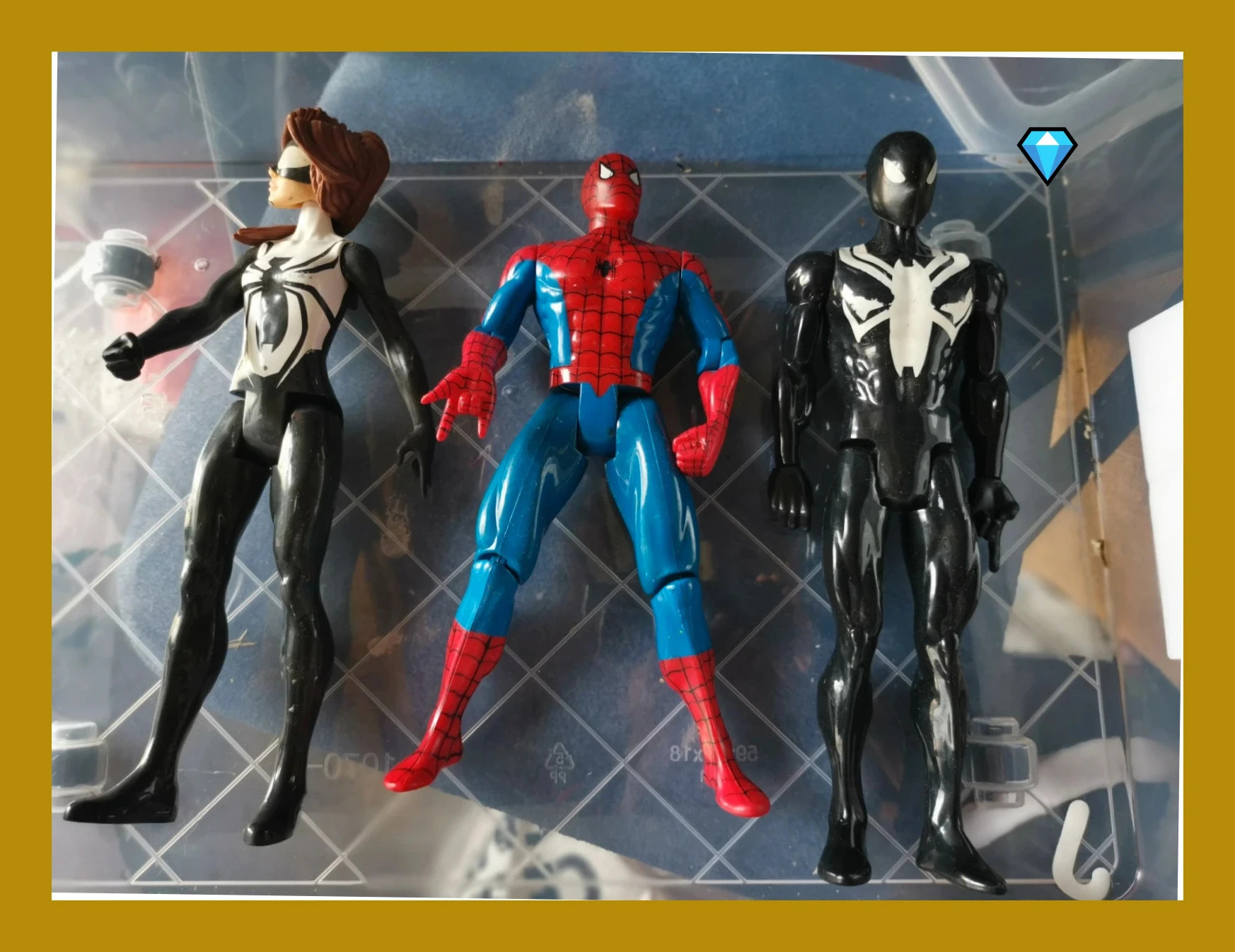 Lot figurine Spiderman – Spiderman – taille Taille unique 2