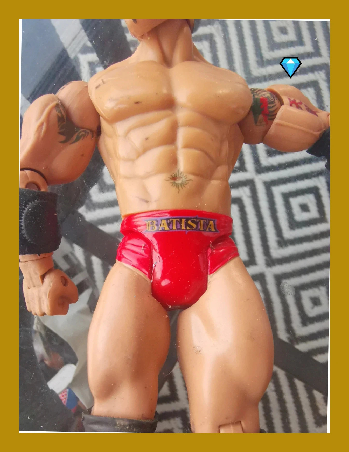 Figurine de catch wwe Batista Jakks 2007 – WWE – taille Taille unique 2