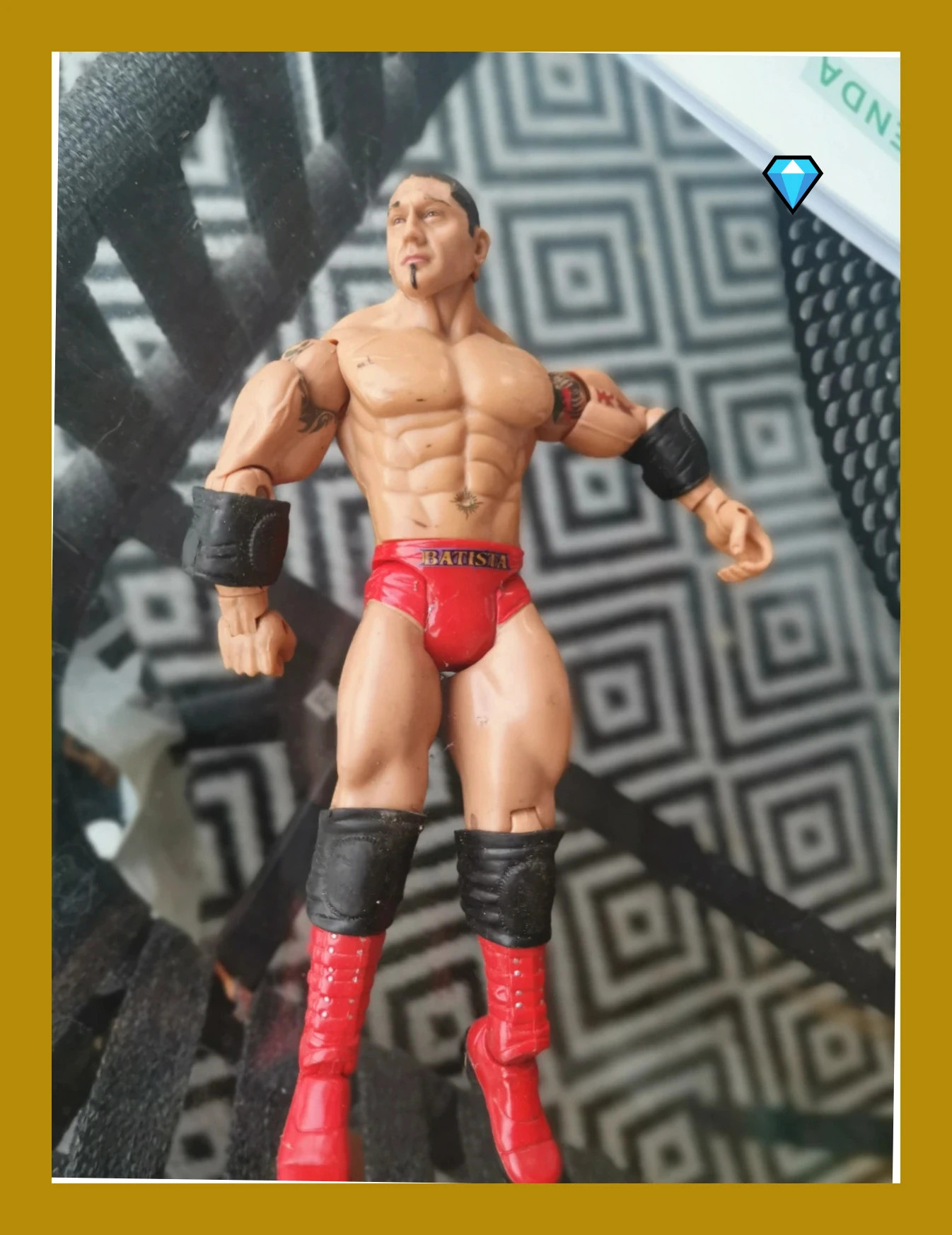 Figurine de catch wwe Batista Jakks 2007
