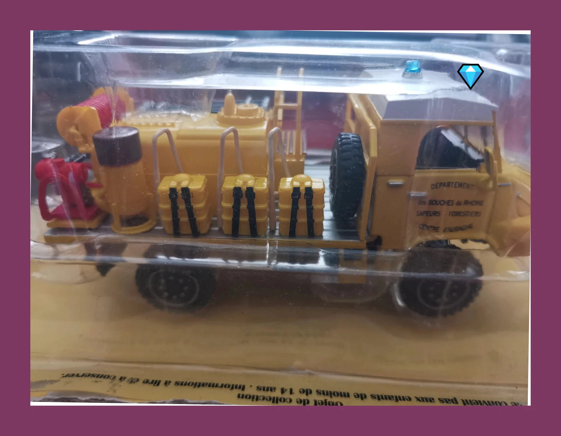 Unic Pompier Forestiers Sapeurs Aubagne - 1/43ème