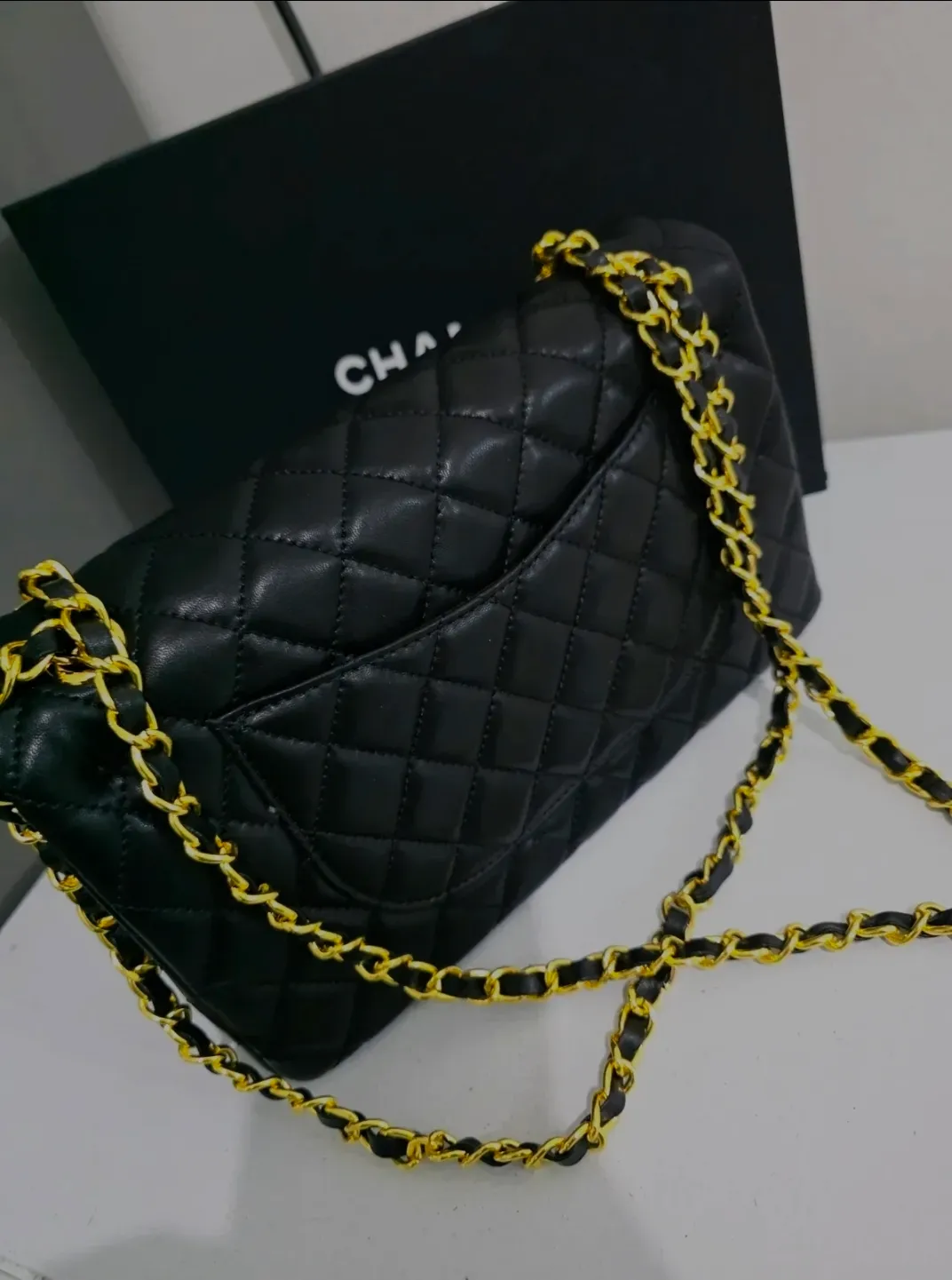 Chanel flap doré  – Chanel 4