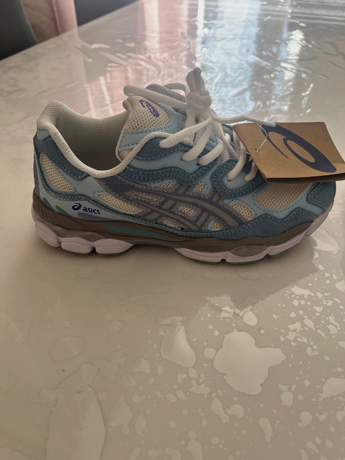 Baskets Asics bleues et blanches – Asics – taille EU 37 6