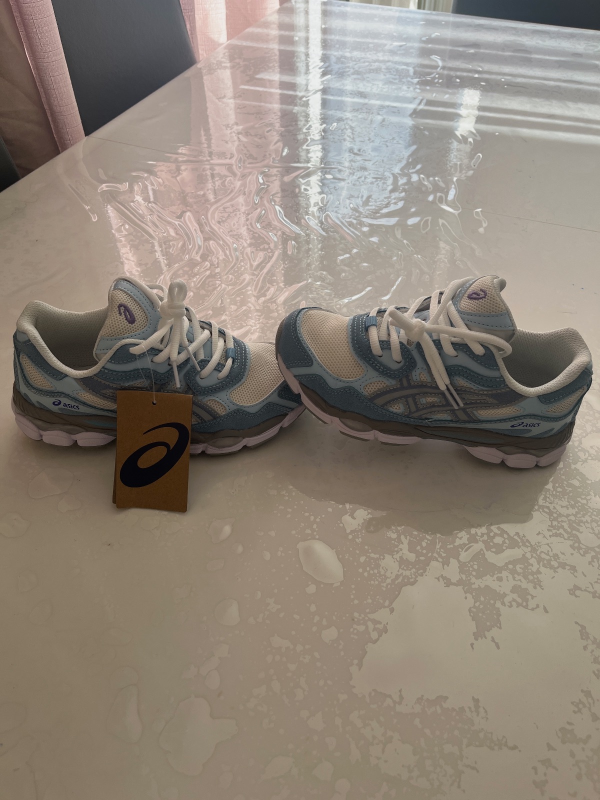 Baskets Asics bleues et blanches – Asics – taille EU 37 4