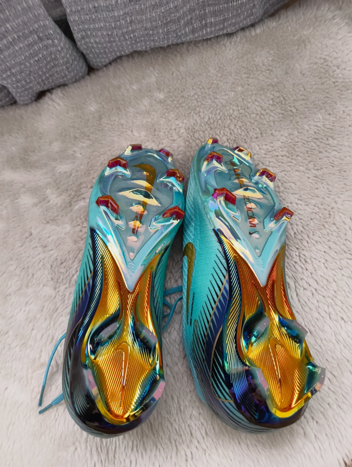 Nike Zoom Vapor 16 Elite FG Turquoise Gold – Nike – taille EU 44 7