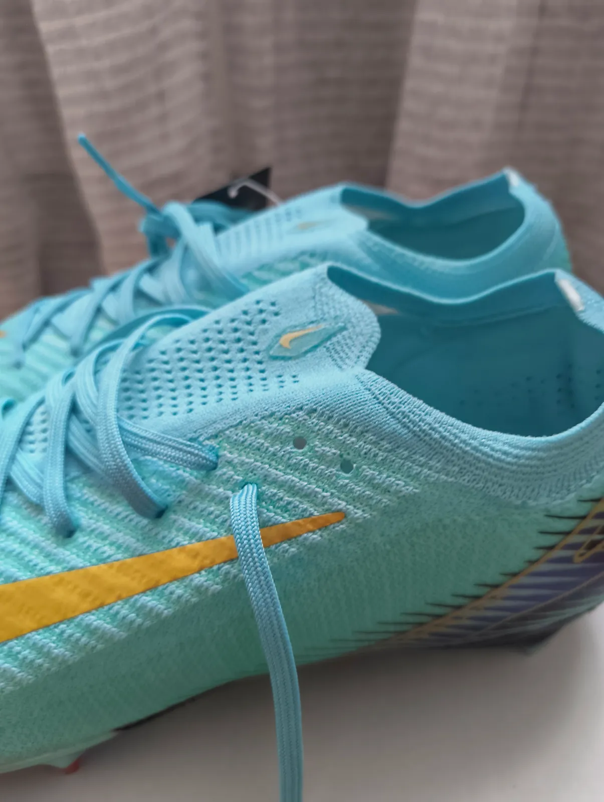 Nike Zoom Vapor 16 Elite FG Turquoise Gold – Nike – taille EU 44 4