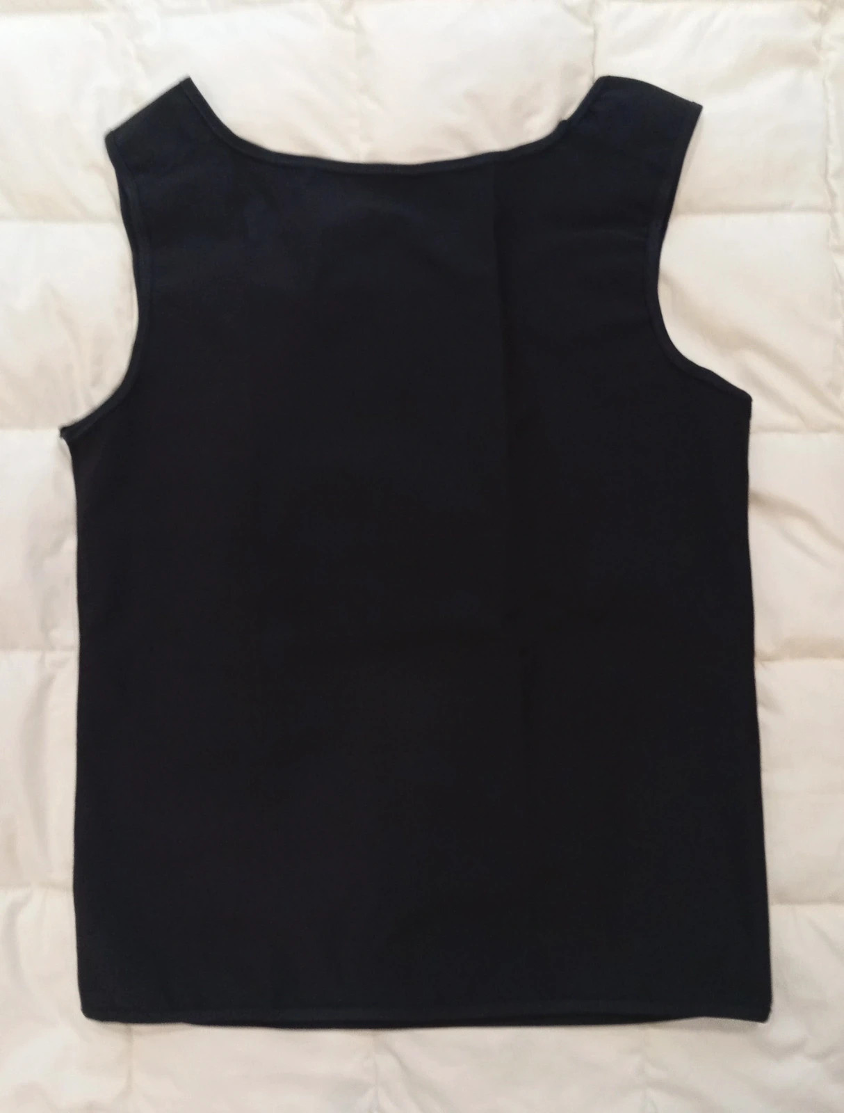 Black thermal sleeveless top – size M – taille M / 38 / 10 3