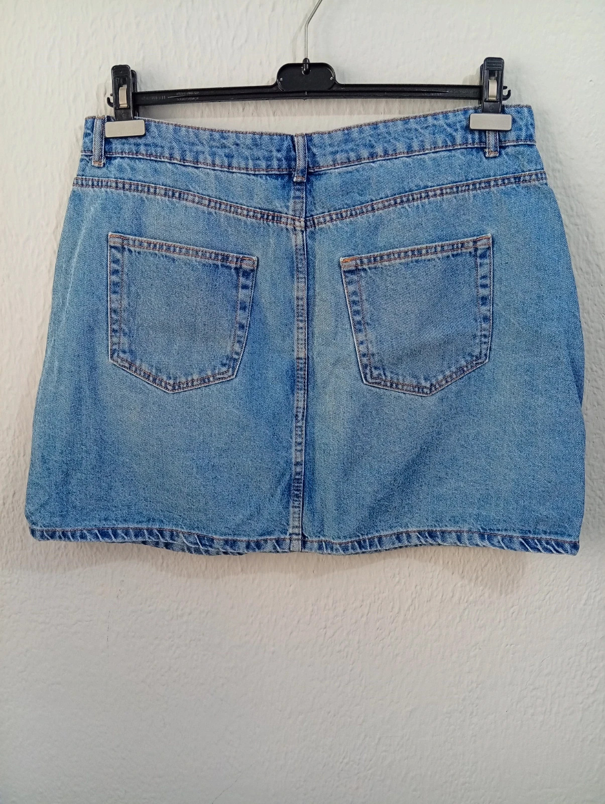 Falda denim en color azul claro, de corte recto y estilo casual. – Denim – taille XXL / 44 / 16 2