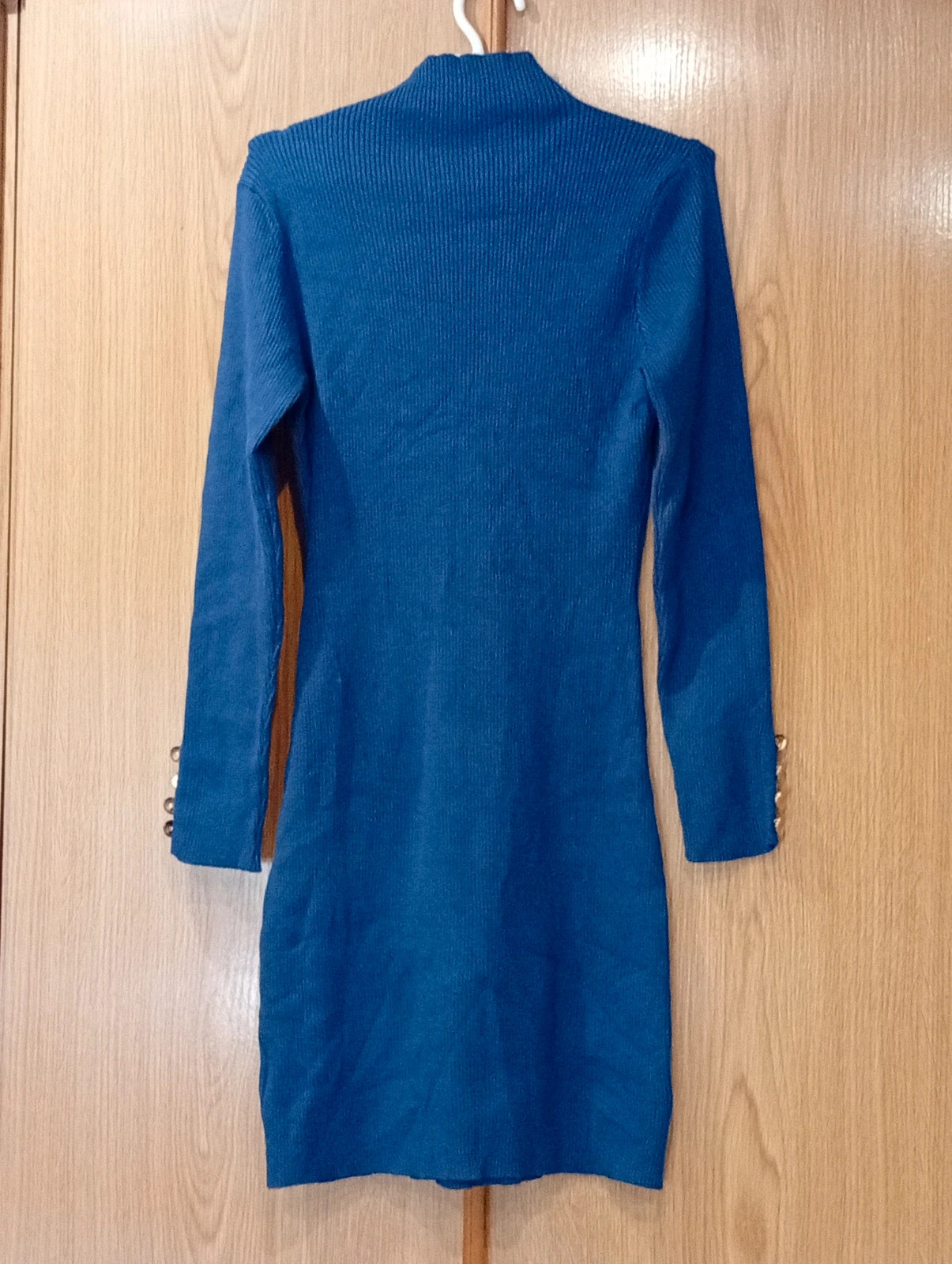 Electric blue knitted dress, size S. – Shein – taille S / 36 / 8 2