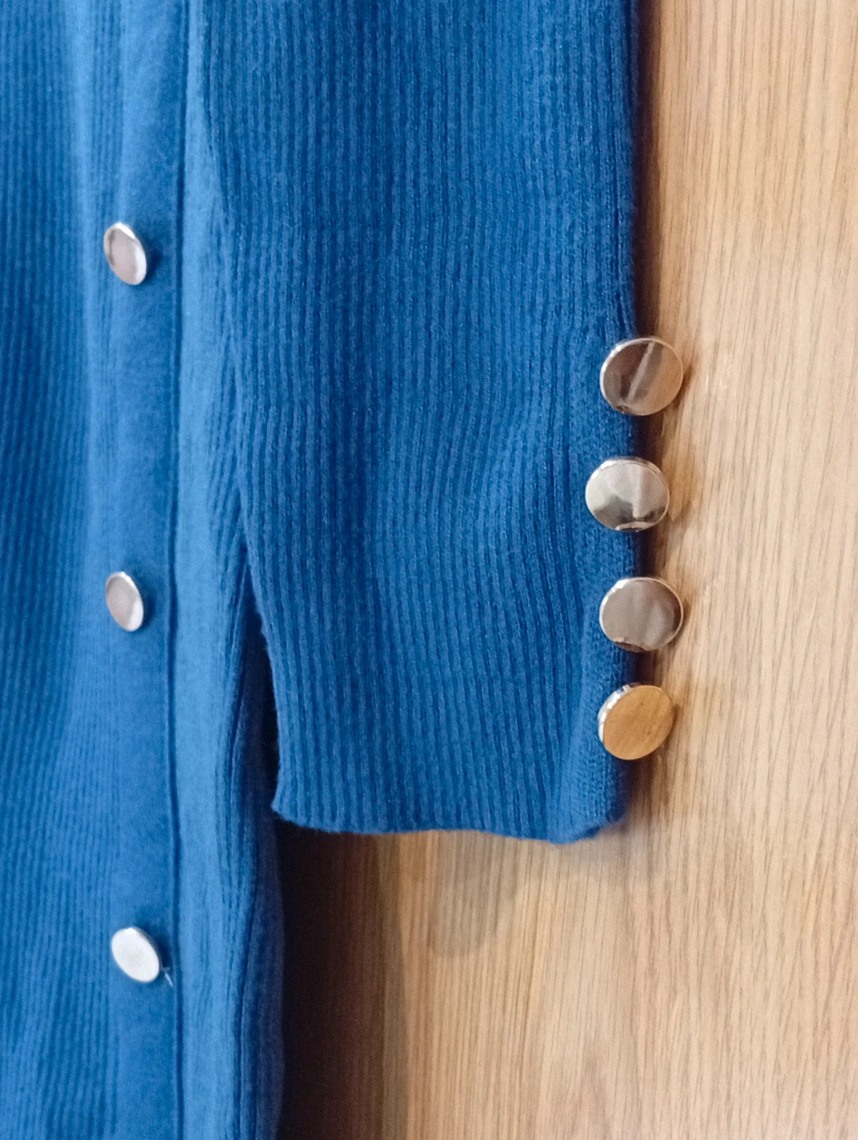 Electric blue knitted dress, size S. – Shein – taille S / 36 / 8 3