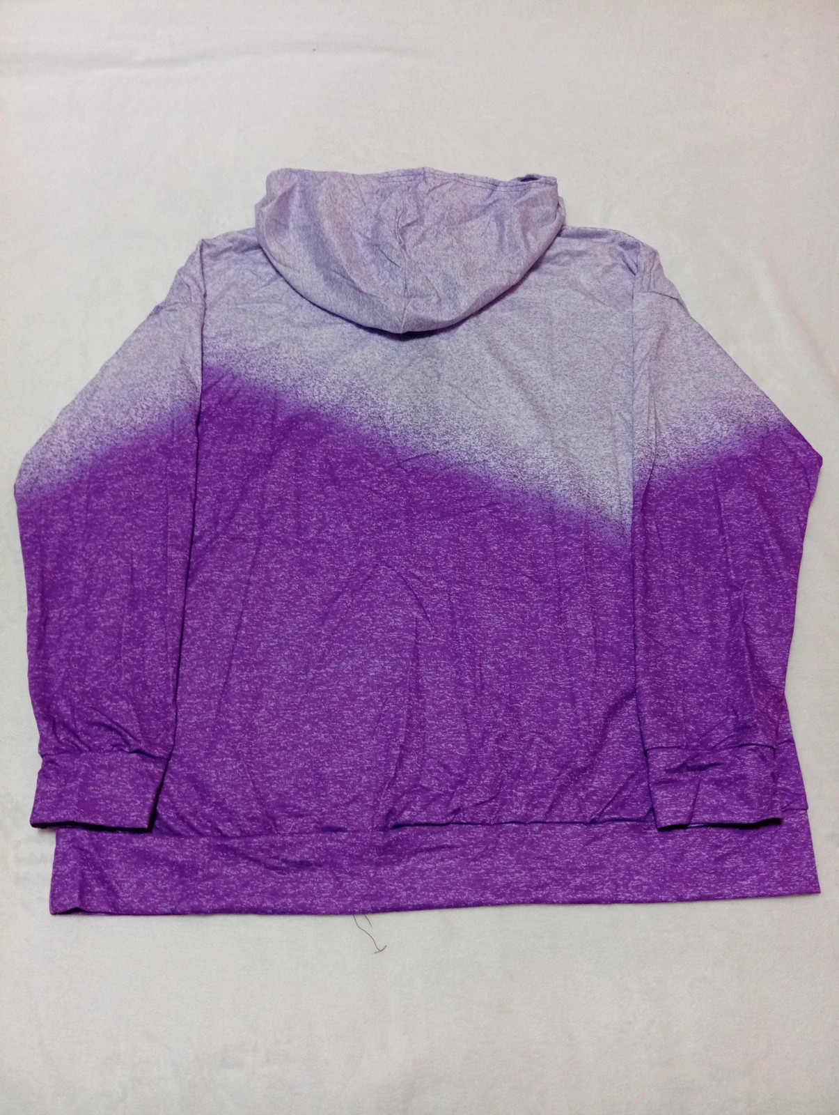 Purple/lilac gradient design with front zip and hood – taille XL / 42 / 14 2