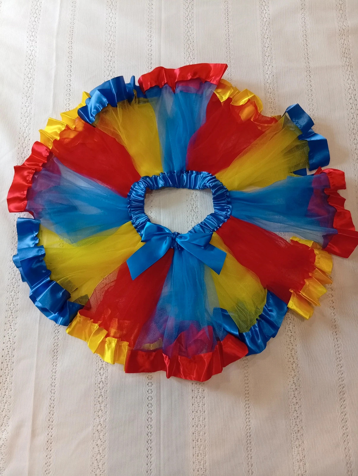 Beautiful layered tulle tutu skirt in vibrant colours, perfect for any occasion. – Amazon – taille 3 ans / 98 cm 2