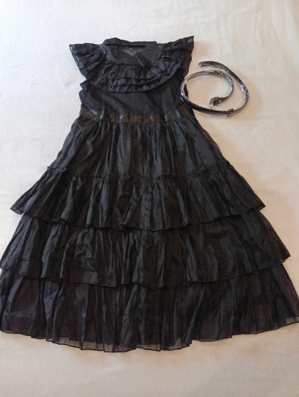Wednesday Addams costume for girls, size 150cm. – taille 12 ans / 152 cm 3