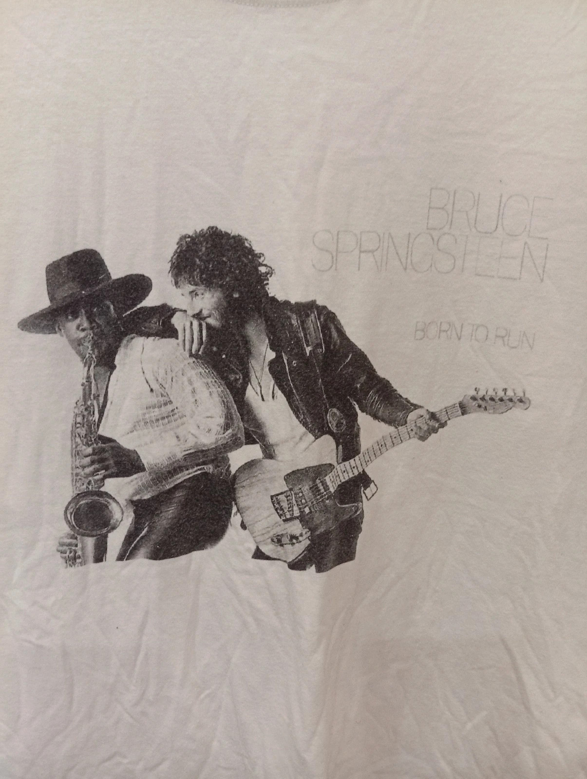 Bruce Springsteen Born to Run T-shirt. Size L. – taille L 2