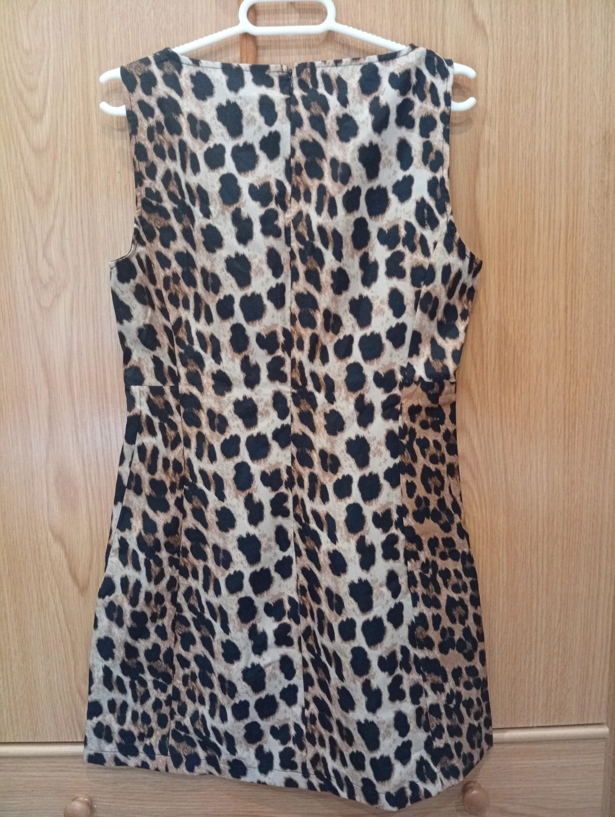 Stylish leopard print dress. Size XS. – taille XS / 34 / 6 2
