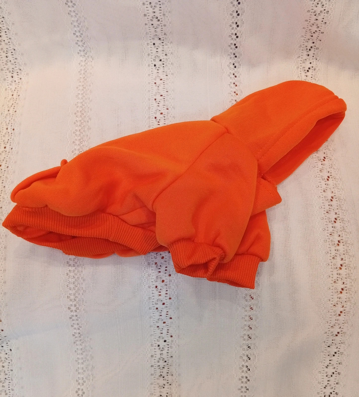 Orange dog hoodie Size S (ideal for very small dogs) – Amazon – taille S 3