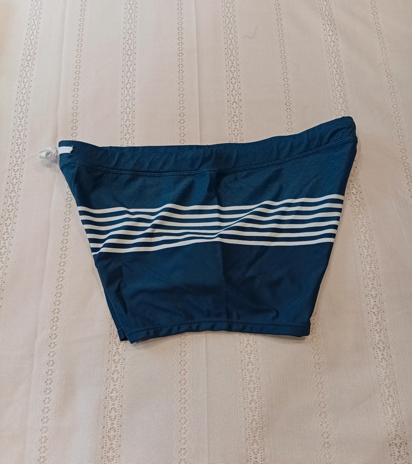 Navy blue swim shorts with white stripes – Size XXL. Waxx – WAXX – taille XXL 5