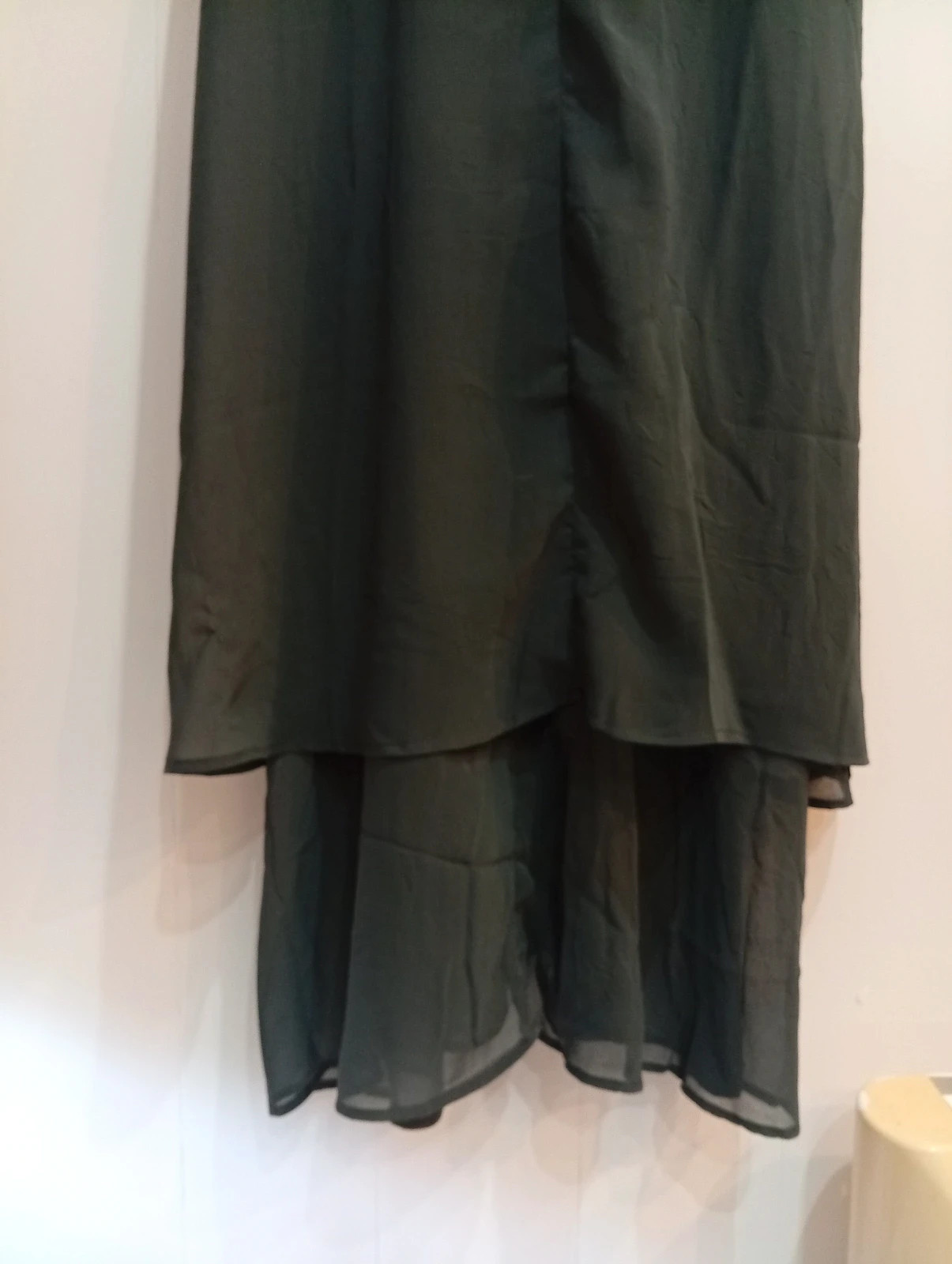 Brand new Pull&Bear midi dress Beautiful grey-green color Size XS. – Pull & Bear – taille XS / 34 / 6 2