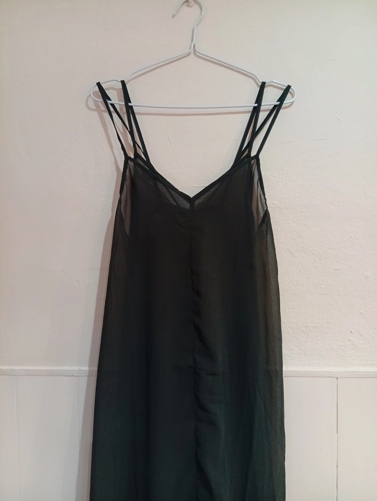 Brand new Pull&Bear midi dress Beautiful grey-green color Size XS. – Pull & Bear – taille XS / 34 / 6 3