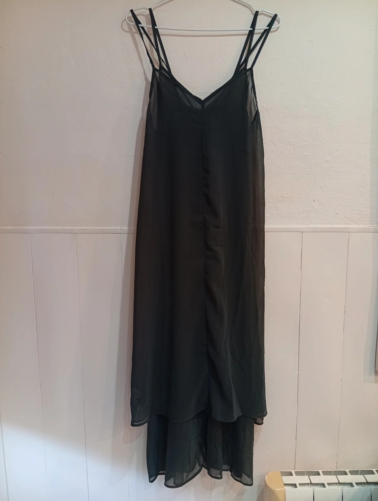 Brand new Pull&Bear midi dress Beautiful grey-green color Size XS.