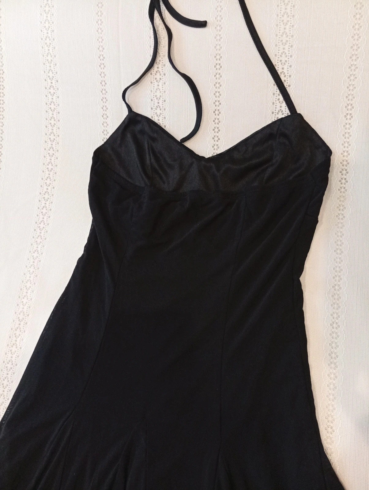 Elegant black dress size XS Halter neckline with a flowy and flattering fit – Cider – taille XS / 34 / 6 4