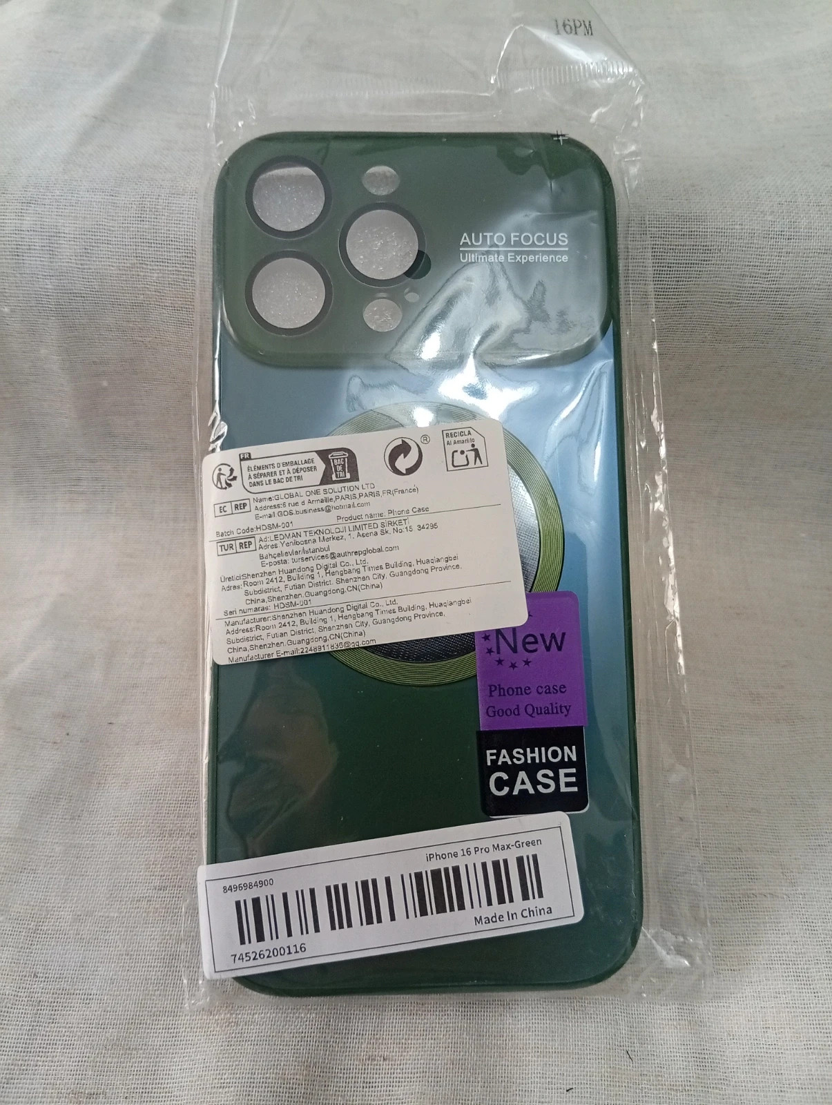 Magnetic Case for iPhone 16 Pro (6.3”)Shock and scratch protection – Amazon 3