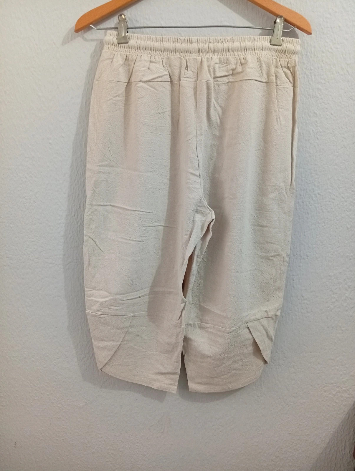 Pantalón fluido beige para mujer – Talla XL – taille XL / 42 / 14 2