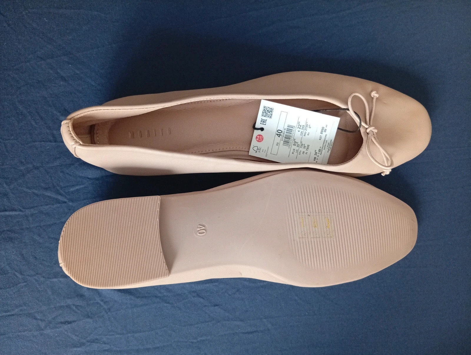 Mohito ballet flats – Size 40 Elegant and comfortable beige/nude ballet flats – Mohito – taille 40 4