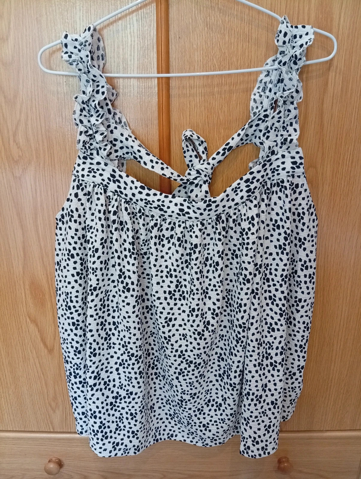 Beautiful Dorothy Perkins top in XL.Black and white animal print – Dorothy Perkins – taille XL / 42 / 14 3