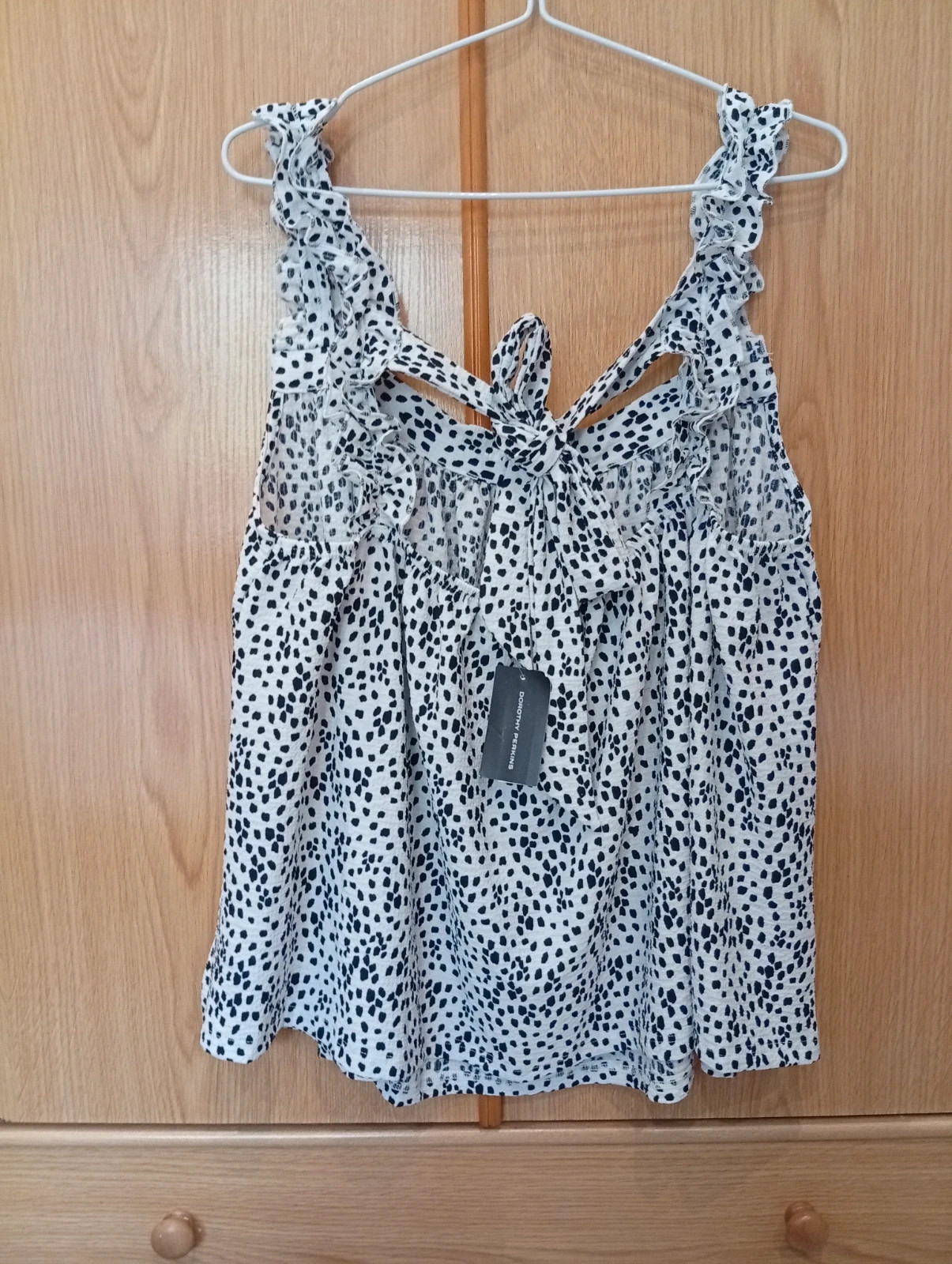 Beautiful Dorothy Perkins top in XL.Black and white animal print – Dorothy Perkins – taille XL / 42 / 14 2