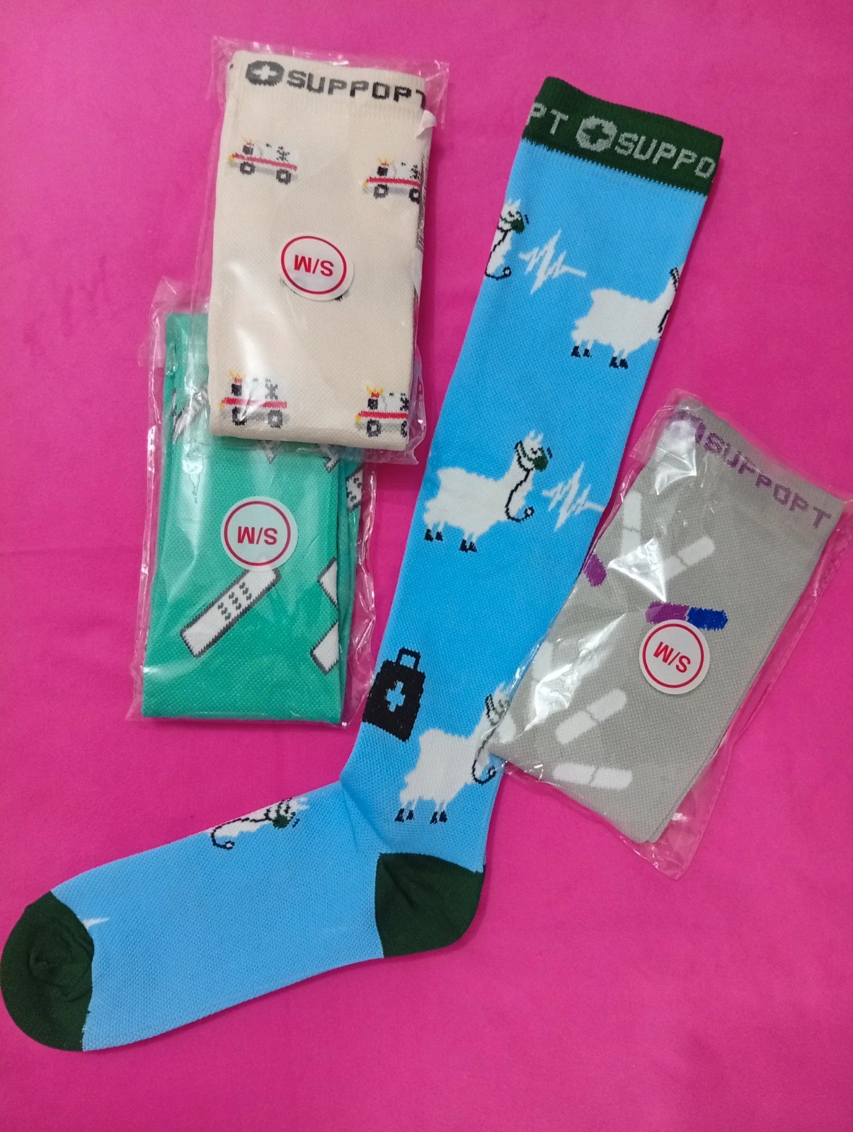Long Compression Socks Size M/S Long compression socks, perfect for sports, work or travel – Amazon 2