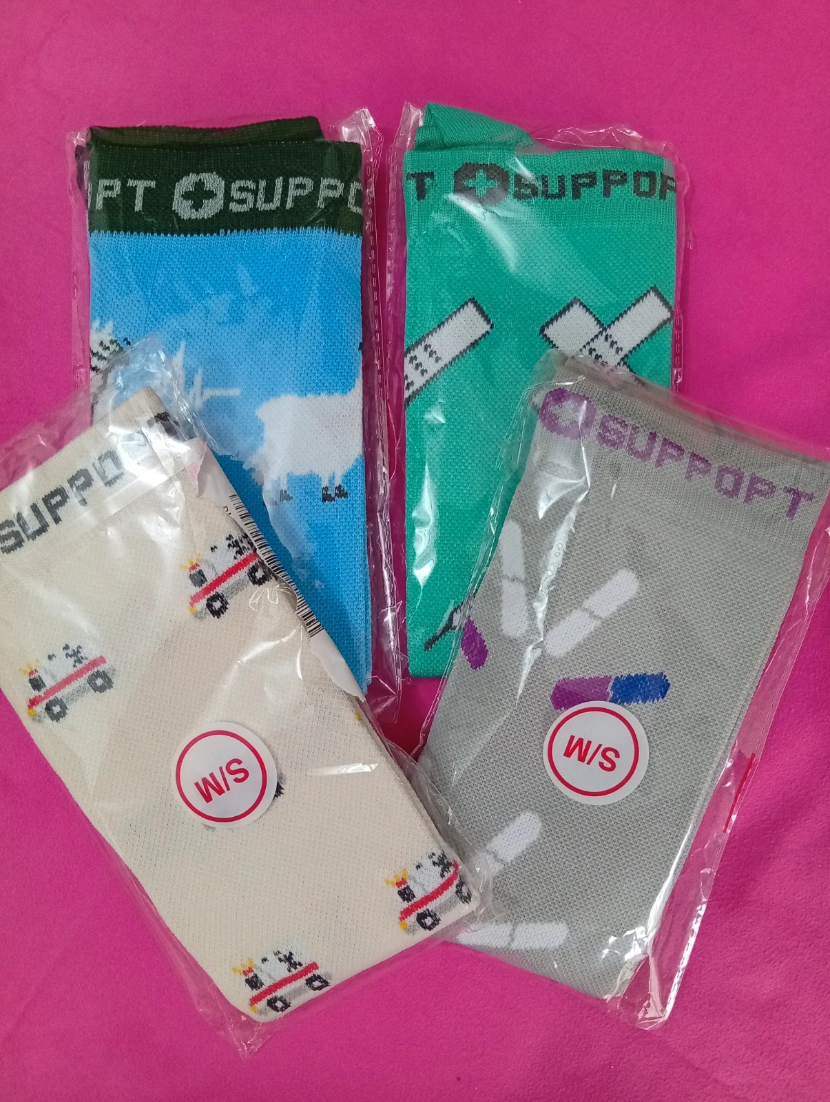 Long Compression Socks Size M/S Long compression socks, perfect for sports, work or travel