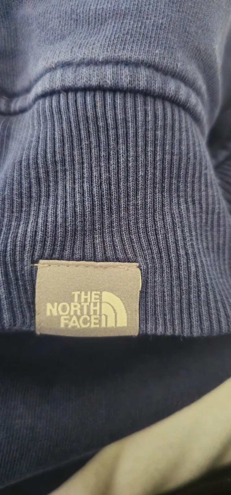 The North Face Hoodie Bleu Marine Logo Blanc – Sweat Capuche – The North Face – taille XL 2