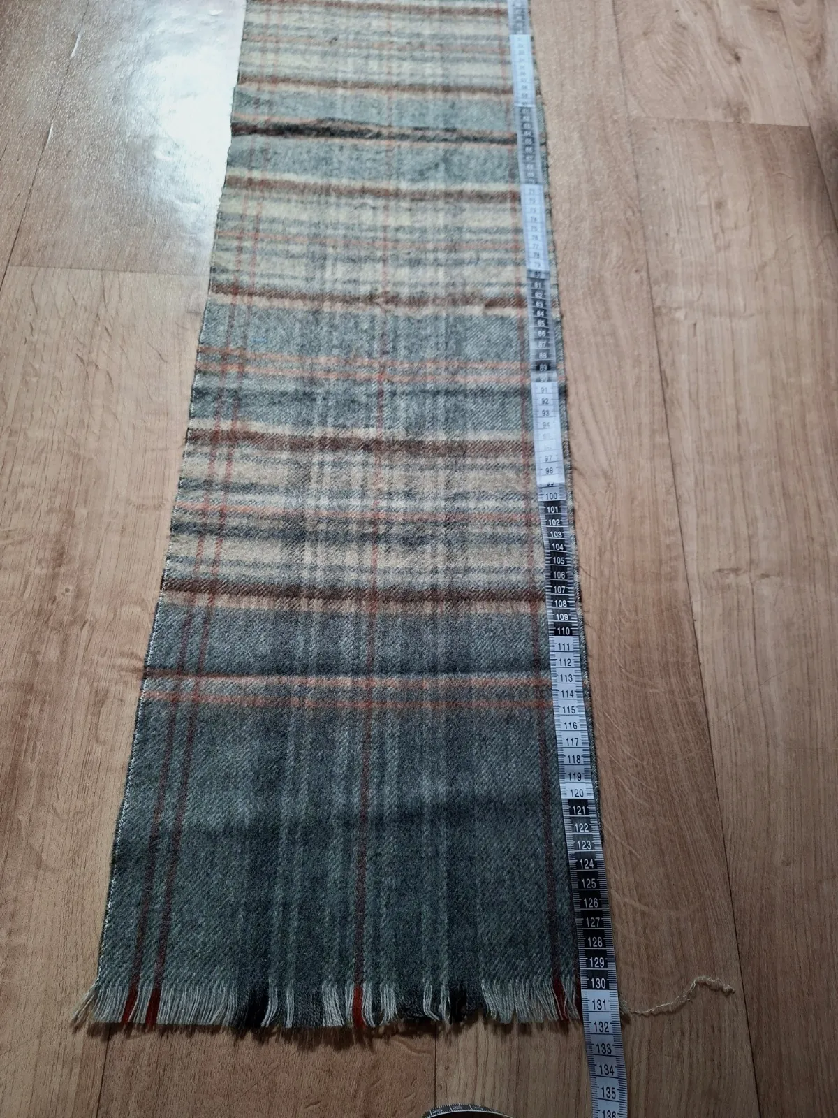 Écharpe vintage douce et chaude à motif carreaux / tartan Jolie écharpe vintage – Vintage – taille Taille unique 2