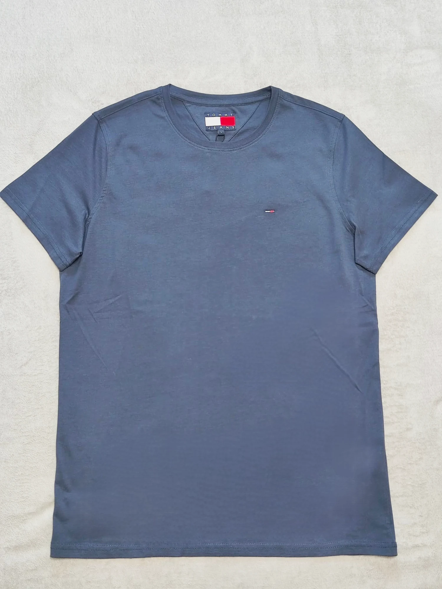 T-shirt Tommy Hilfiger bleu foncé col rond