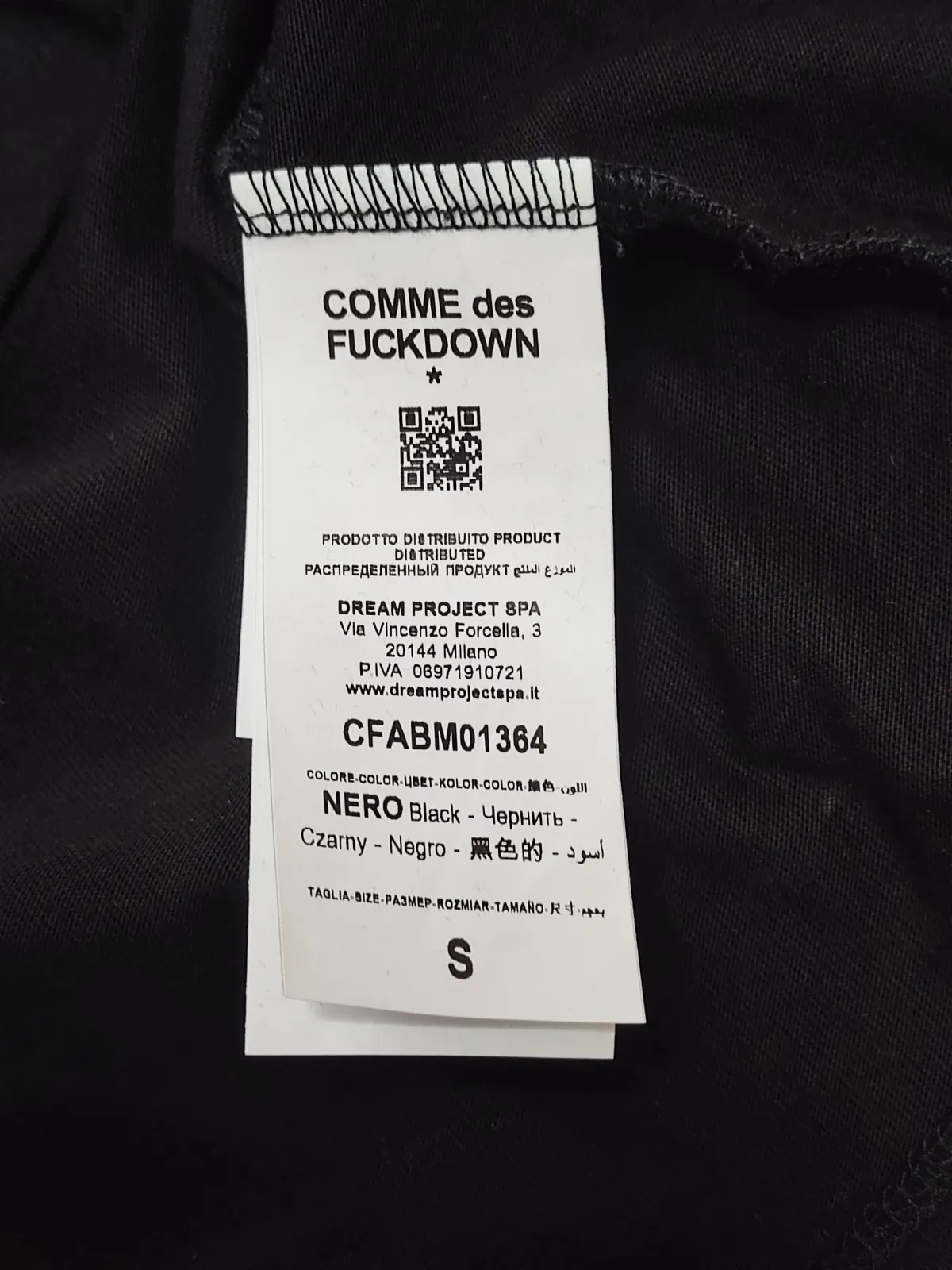 T-shirt noir imprimé Comme des Fuckdown – Comme des Fuckdown – taille S 9