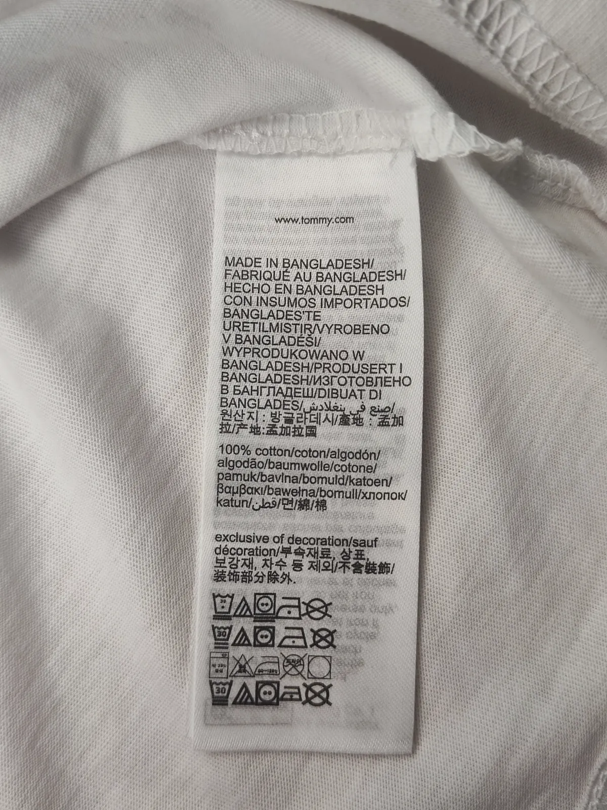 T-shirt Tommy Hilfiger blanc imprimé Tommy Jeans – Tommy Hilfiger – taille XXL 5