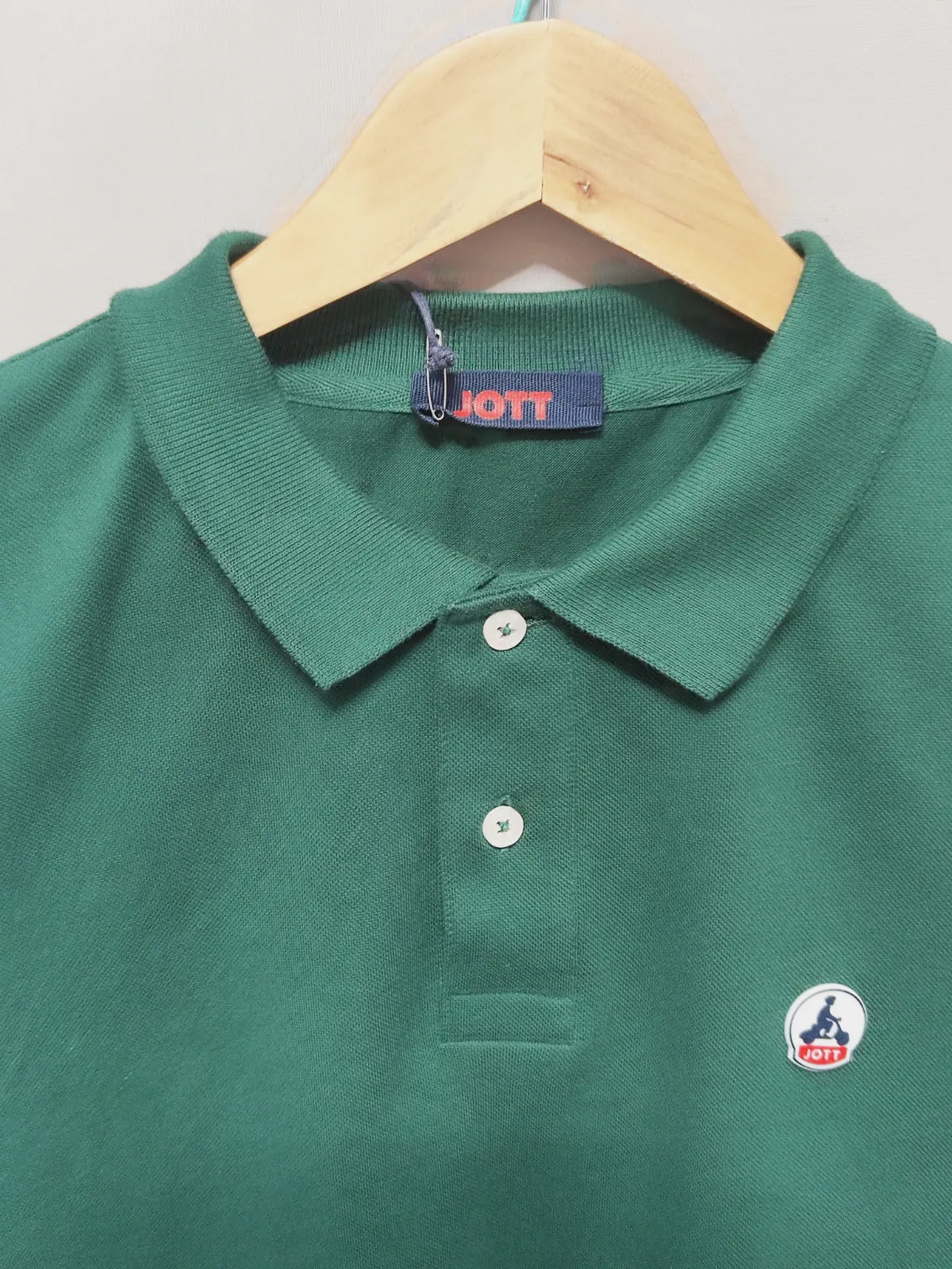 Polo vert à manches courtes Jott – Jott – taille S 2