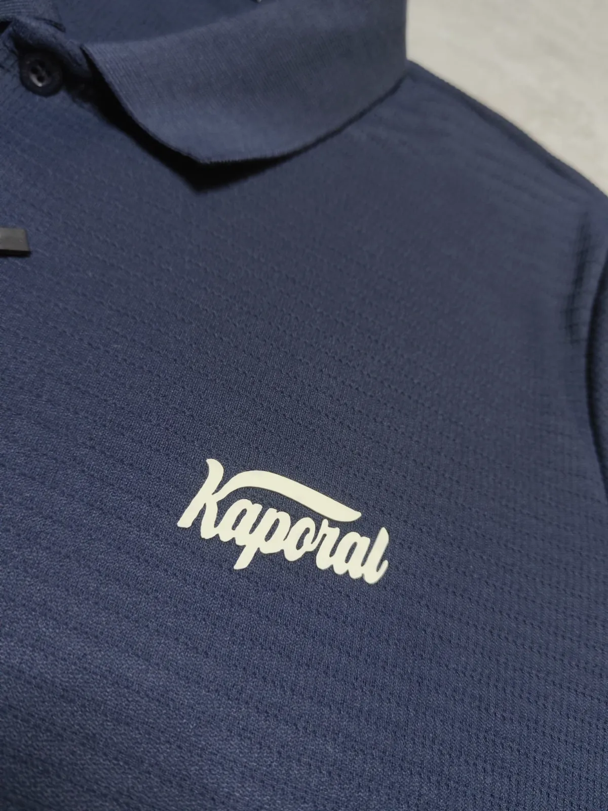 Polo manches longues Kaporal bleu marine - taille S – Kaporal – taille S 2