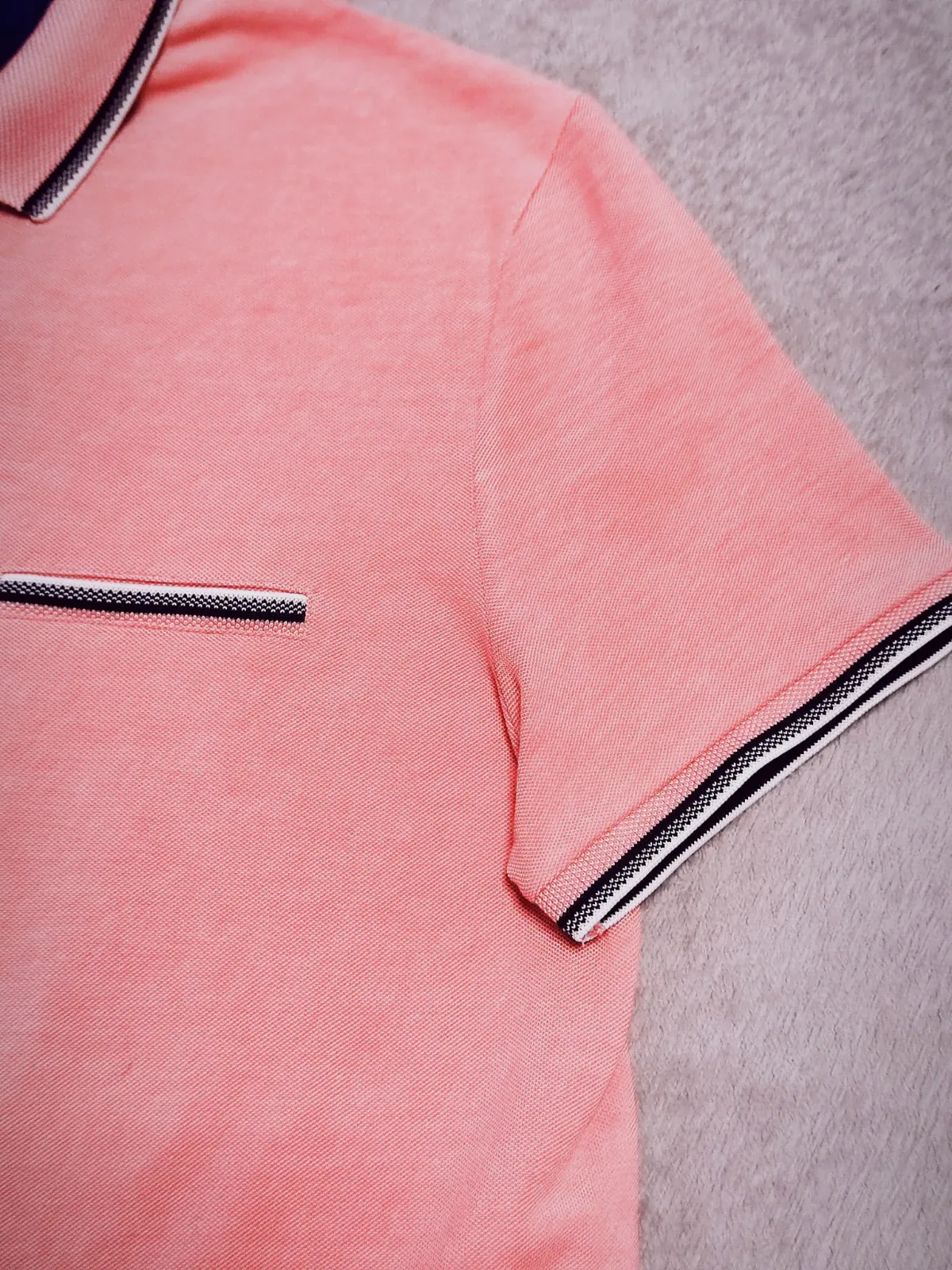 Polo à manches courtes Brice rose taille L – COS – taille L 3