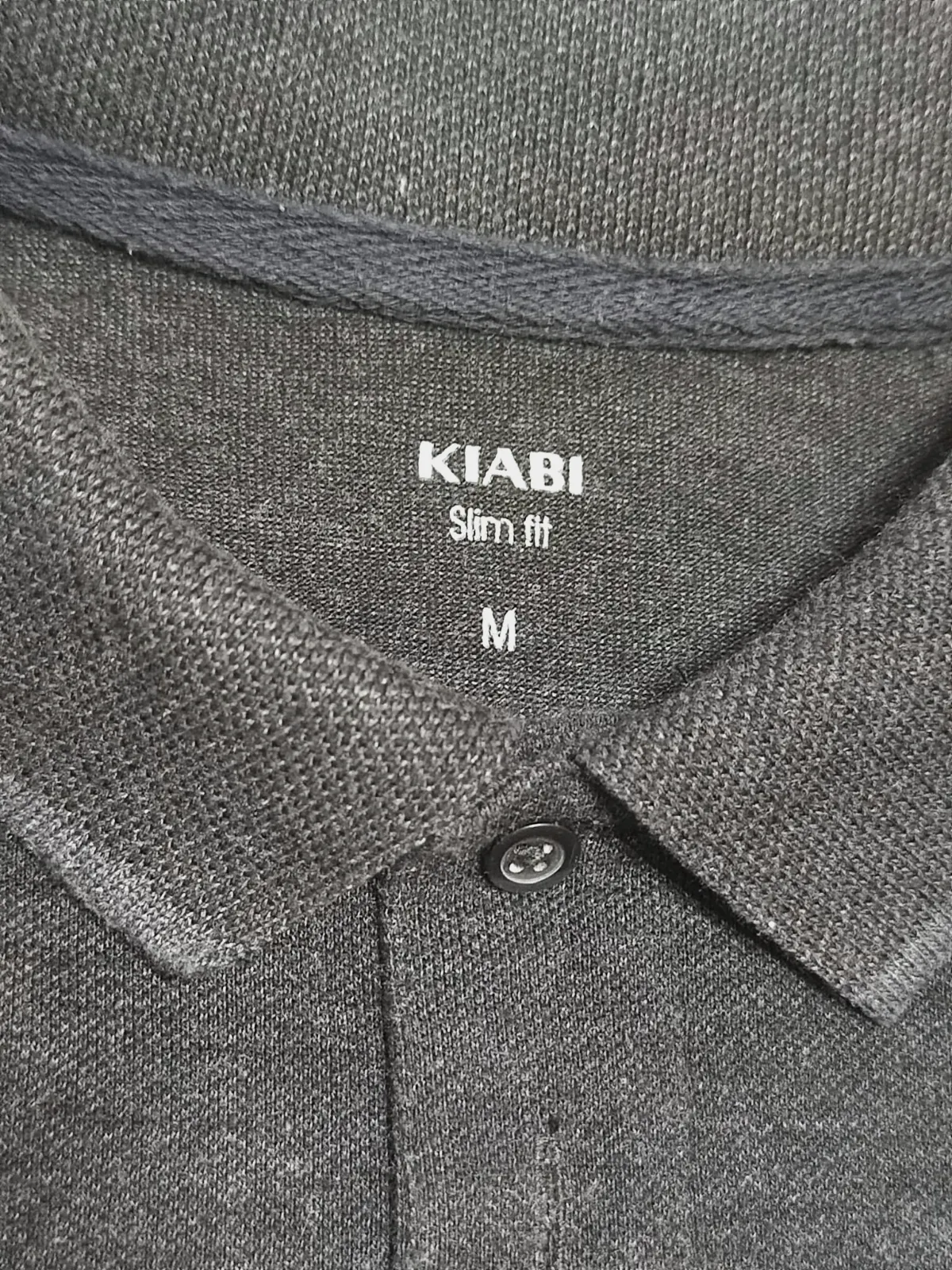 Polo Kiabi Slim Fit gris taille M – Kiabi – taille M 3