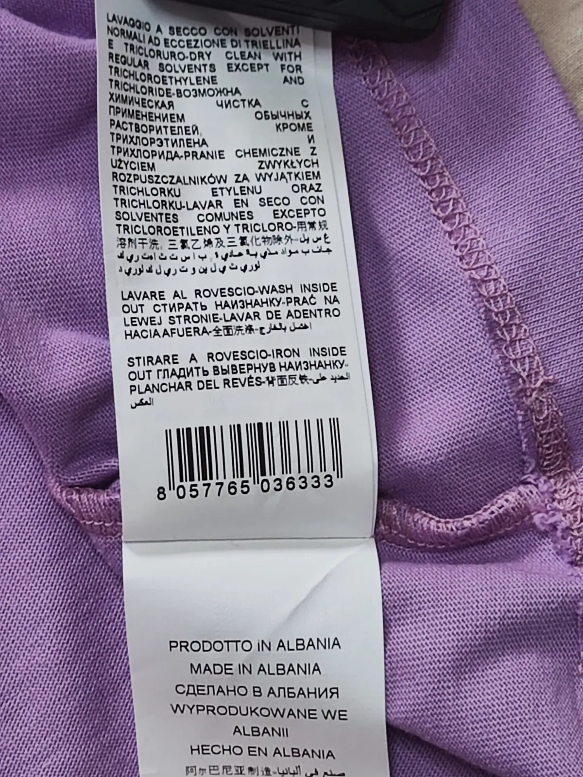 T-shirt violet Comme des Fuckdown – Comme des Fuckdown – taille M 9