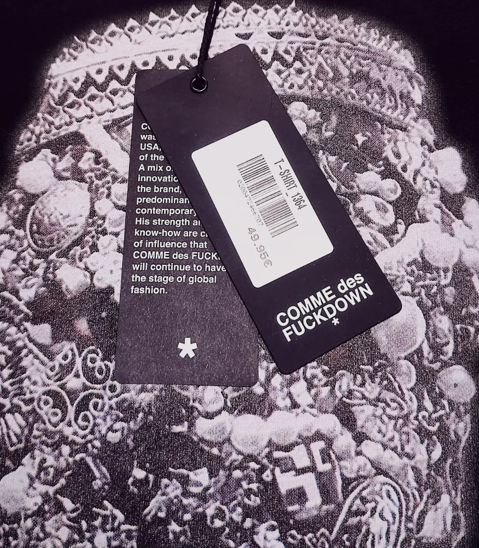 T-shirt noir imprimé Comme des Fuckdown – Comme des Fuckdown – taille S 5
