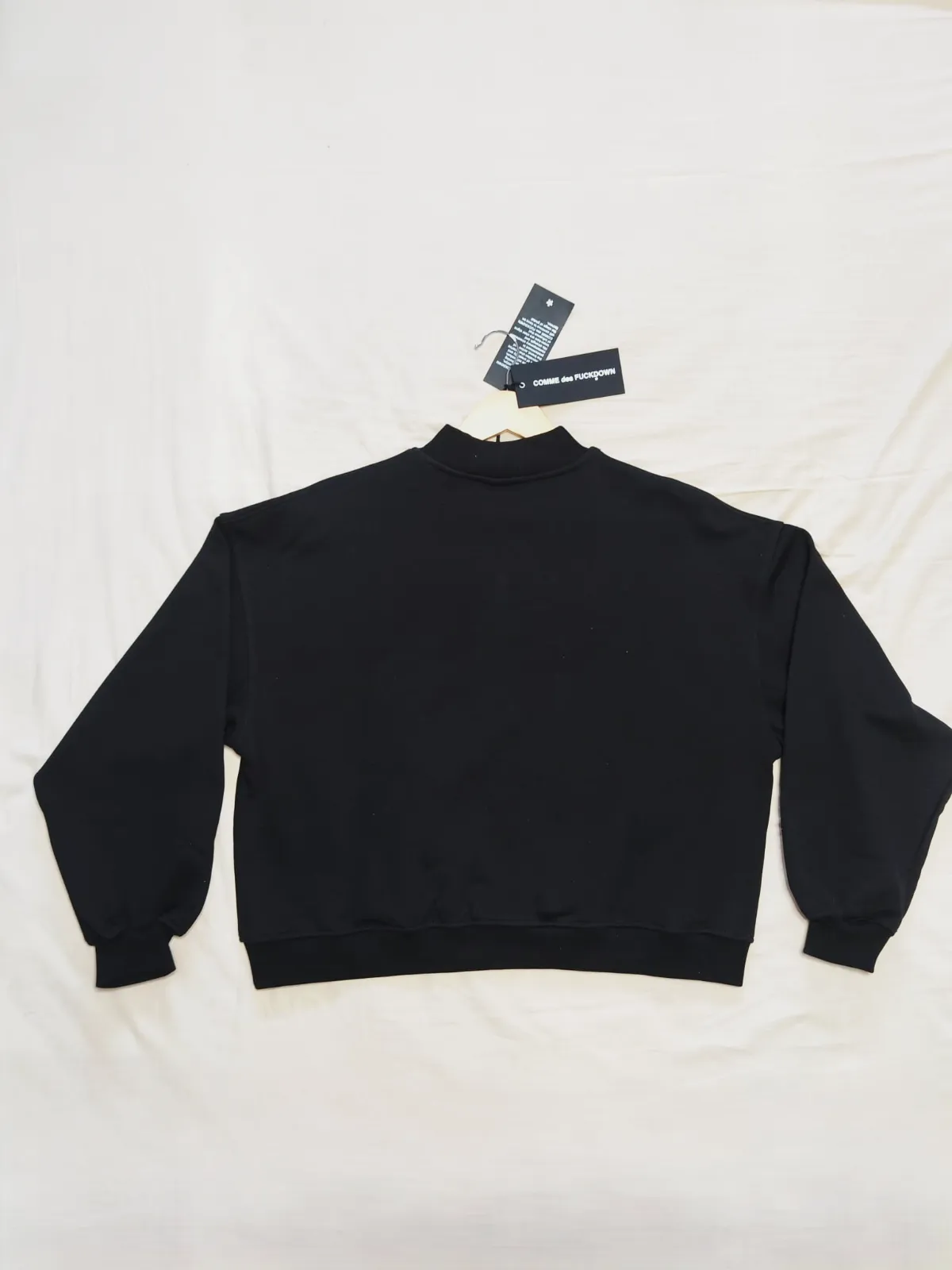 Sweat-shirt cropped Comme des Fuckdown noir – Comme des Fuckdown – taille XS 3